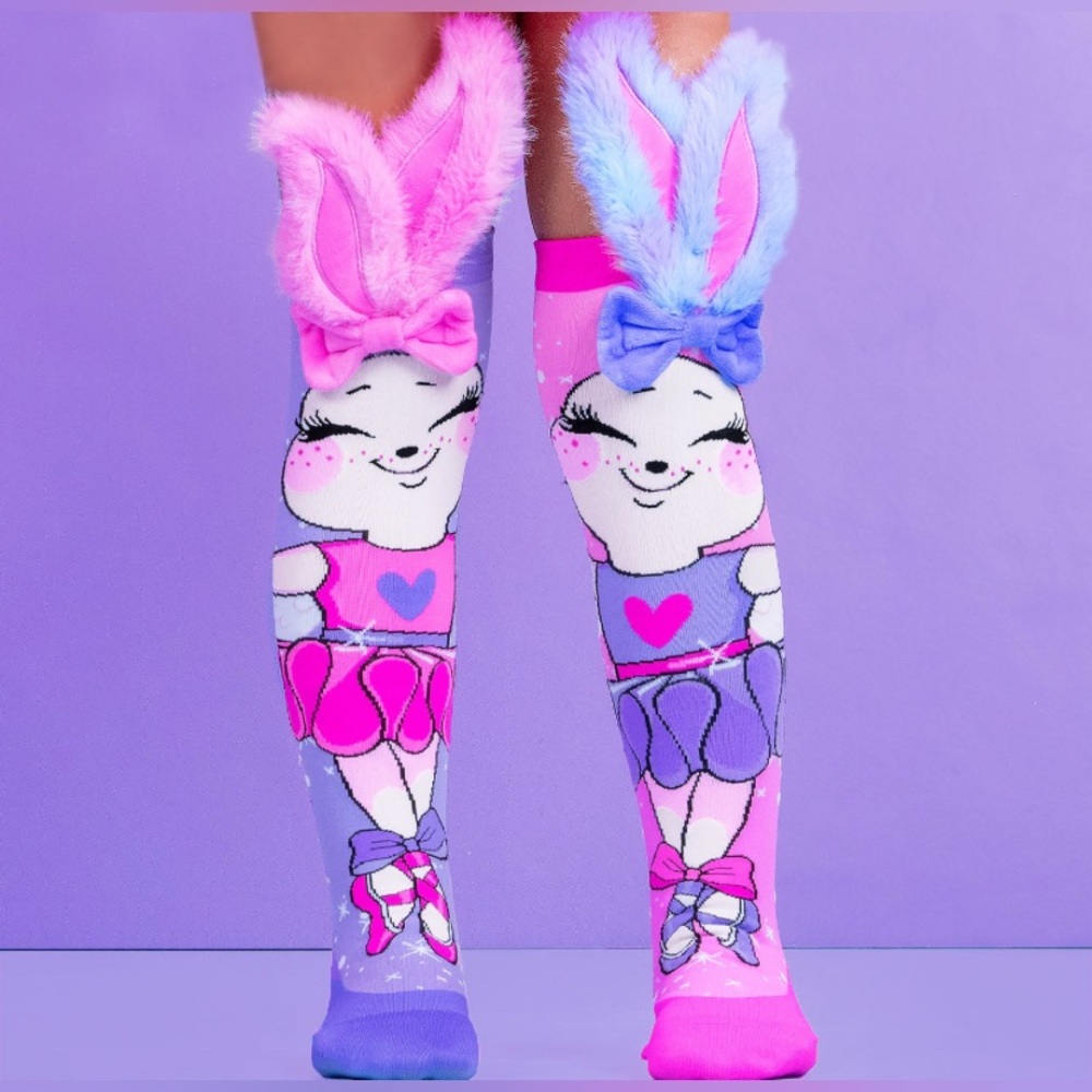 Madmia Ballerina Bunny Toddler Socks